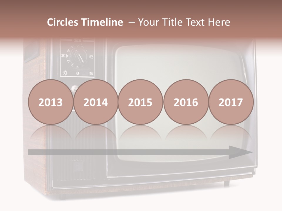 Dated Studio Television PowerPoint Template