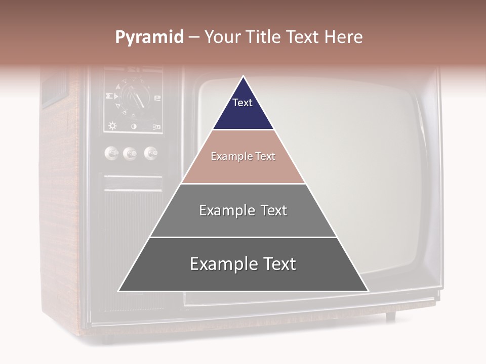 Dated Studio Television PowerPoint Template