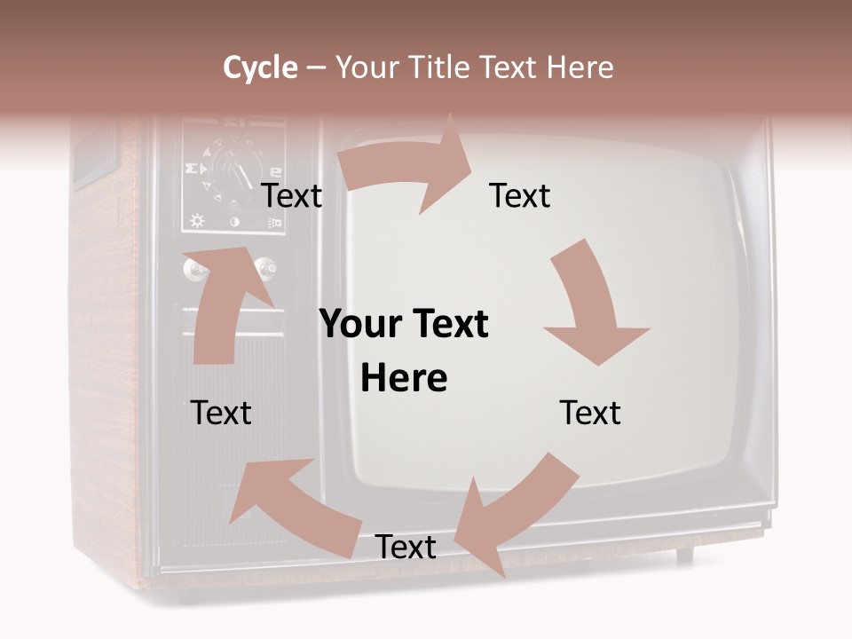 Dated Studio Television PowerPoint Template