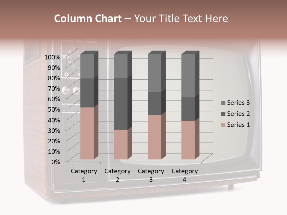 Dated Studio Television PowerPoint Template