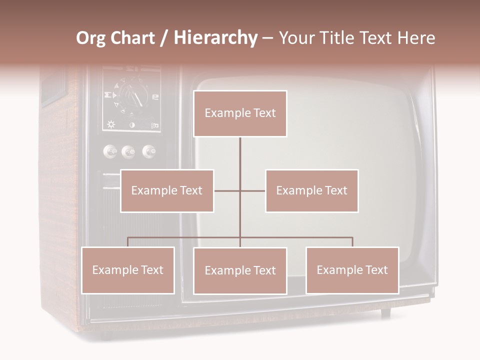 Dated Studio Television PowerPoint Template