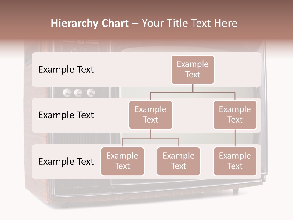 Dated Studio Television PowerPoint Template