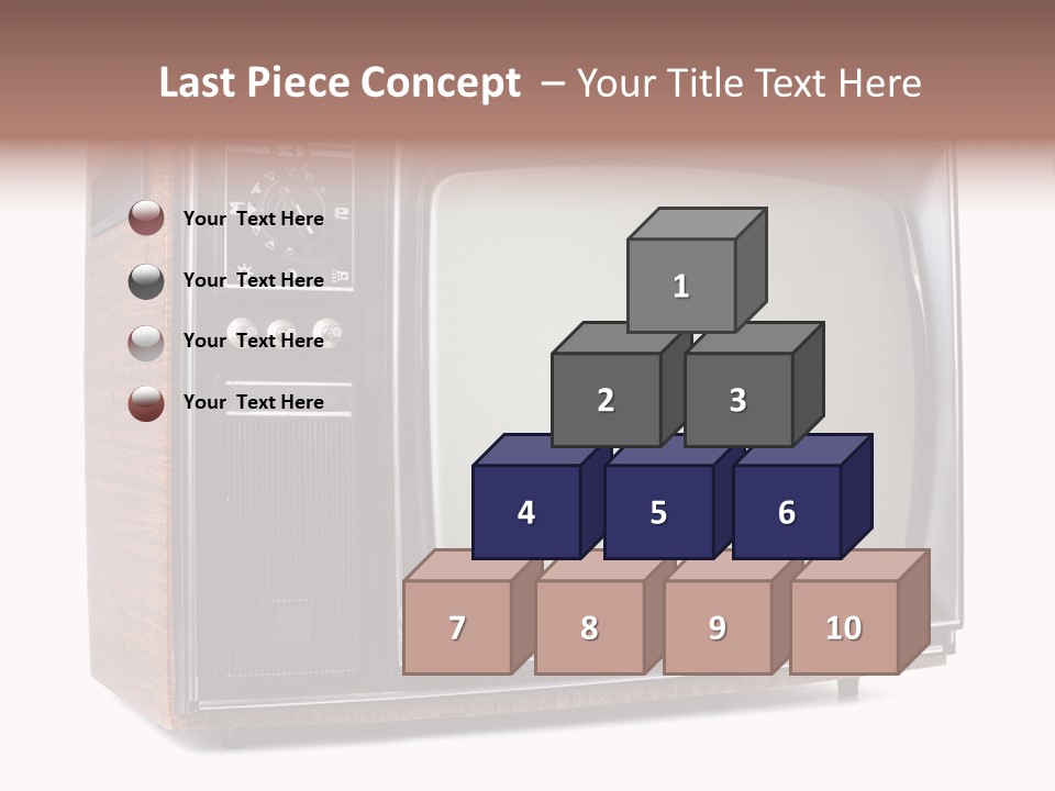 Dated Studio Television PowerPoint Template