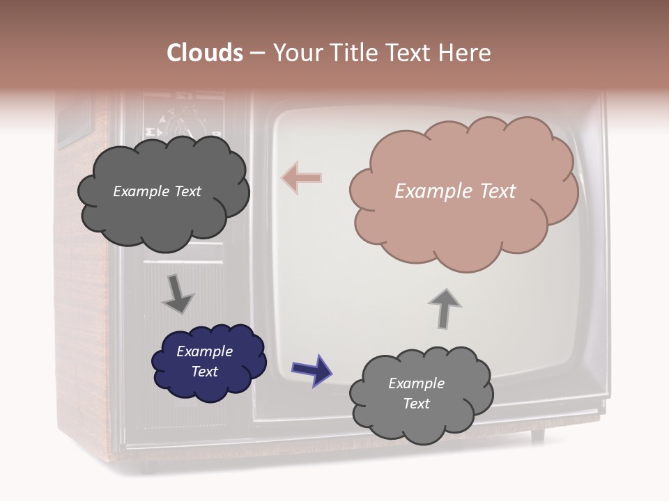 Dated Studio Television PowerPoint Template