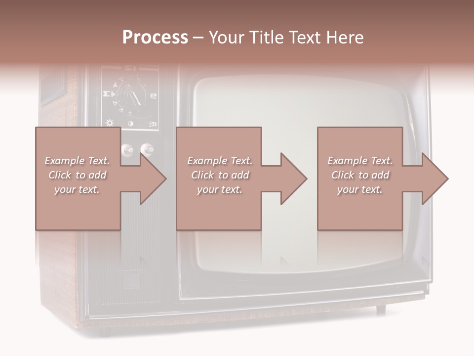 Dated Studio Television PowerPoint Template