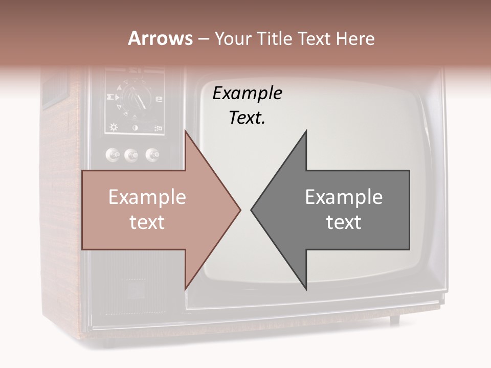 Dated Studio Television PowerPoint Template