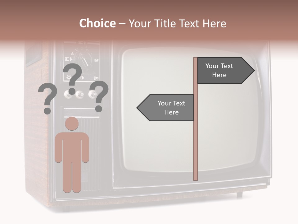 Dated Studio Television PowerPoint Template