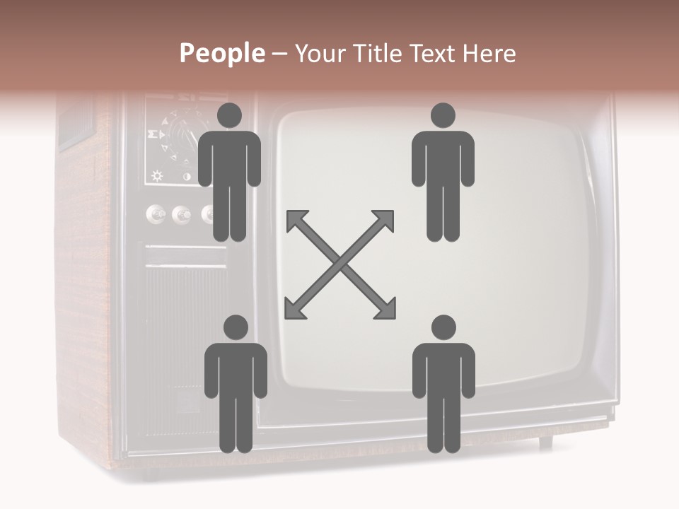 Dated Studio Television PowerPoint Template