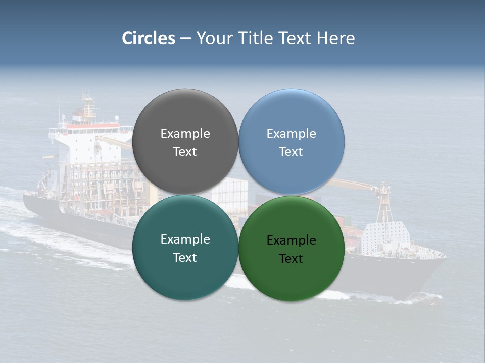 Transportation Load International PowerPoint Template