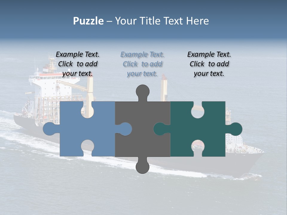 Transportation Load International PowerPoint Template