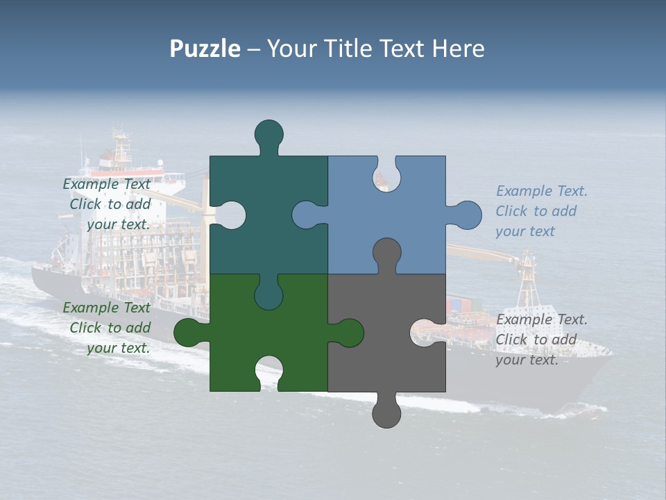 Transportation Load International PowerPoint Template