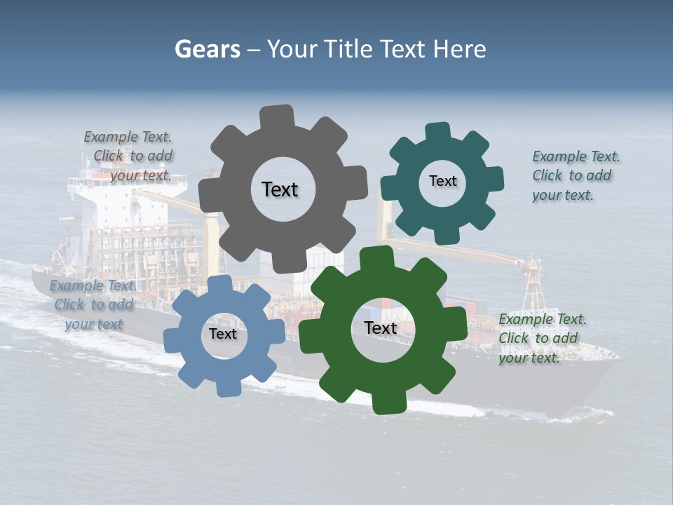 Transportation Load International PowerPoint Template