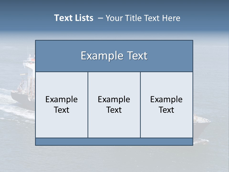 Transportation Load International PowerPoint Template