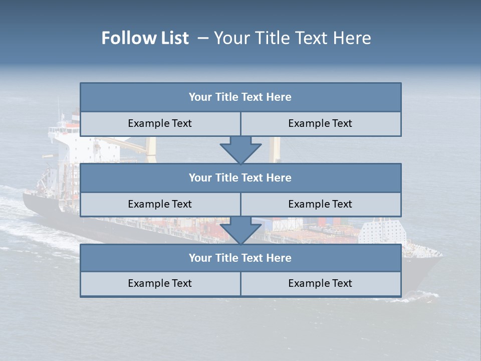 Transportation Load International PowerPoint Template