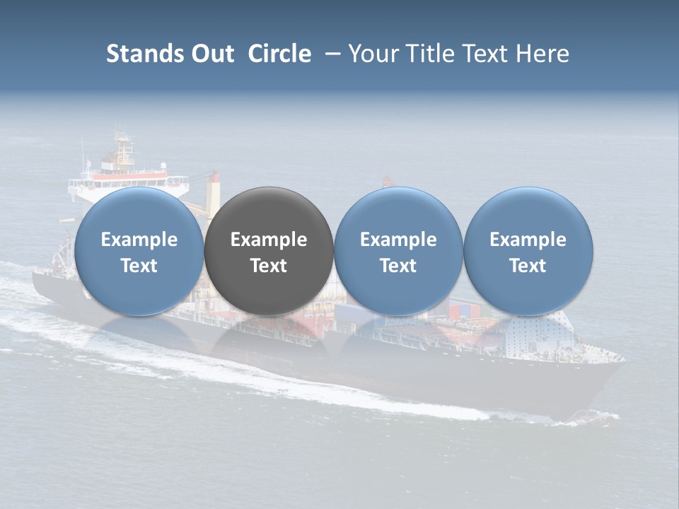 Transportation Load International PowerPoint Template