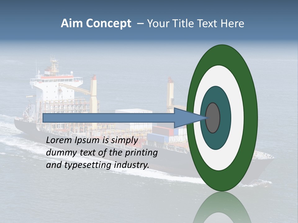 Transportation Load International PowerPoint Template