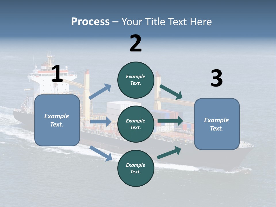 Transportation Load International PowerPoint Template