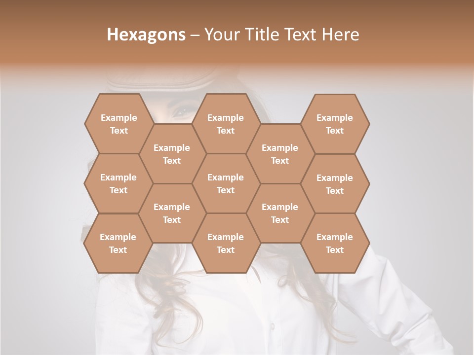 Cheerful Teen Student PowerPoint Template