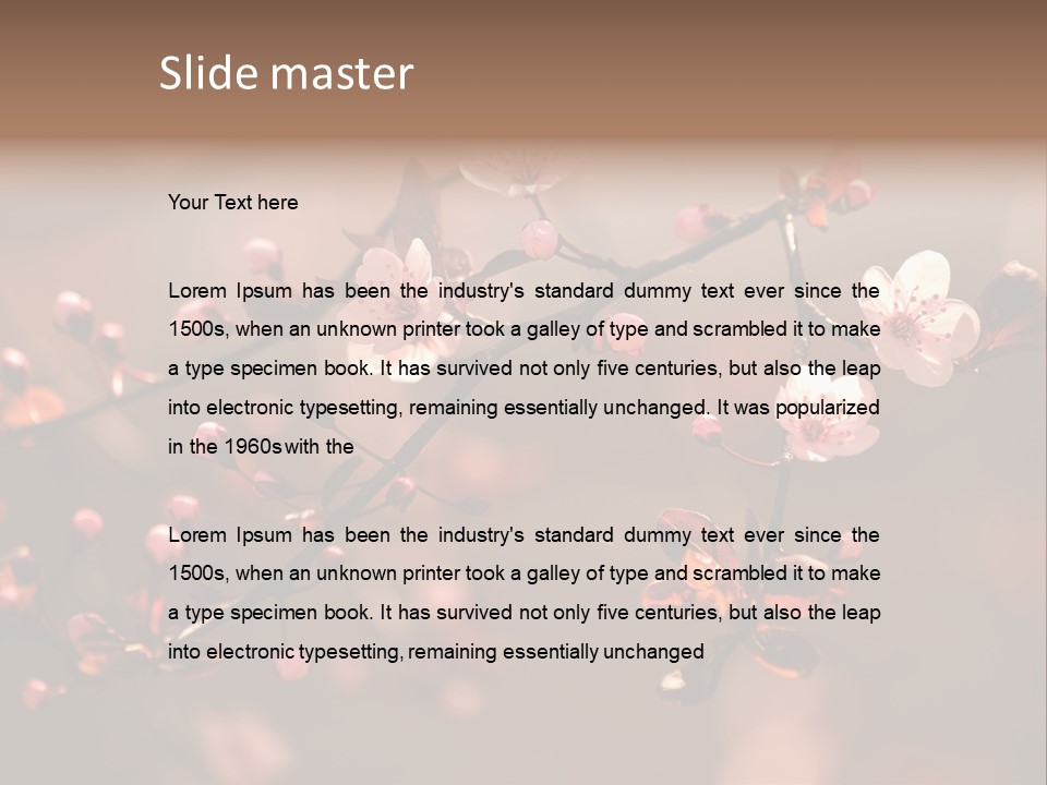 Garden Season Orchard PowerPoint Template