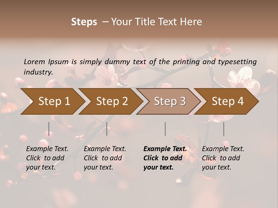 Garden Season Orchard PowerPoint Template
