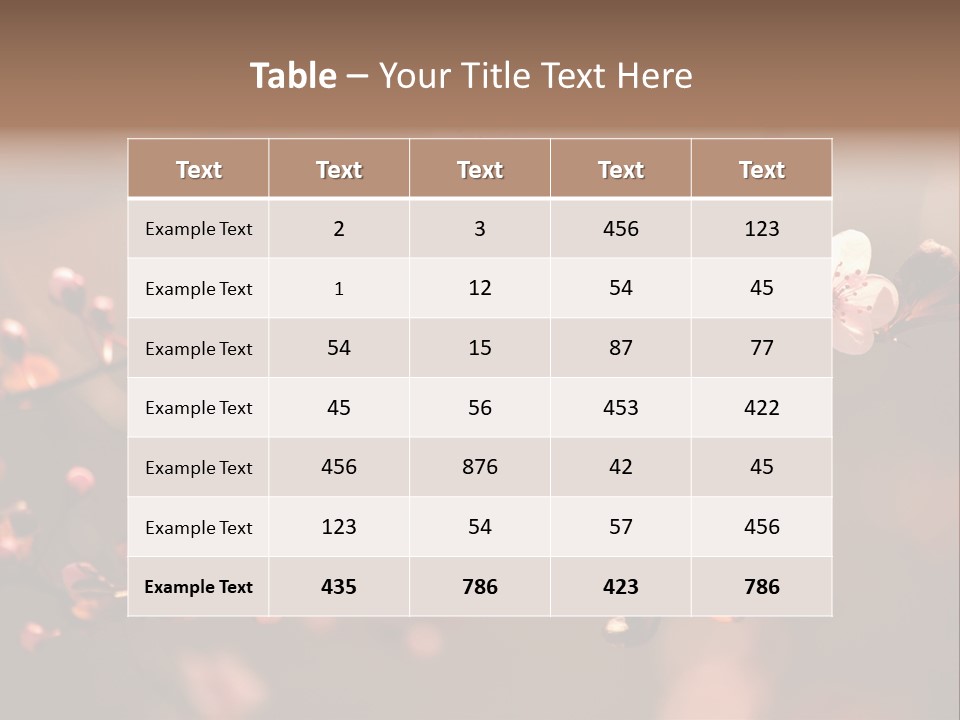 Garden Season Orchard PowerPoint Template