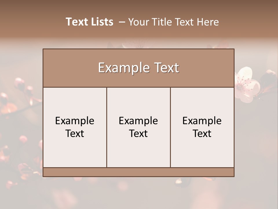 Garden Season Orchard PowerPoint Template