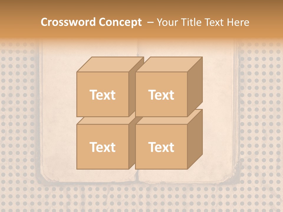 Vintage Brown Border PowerPoint Template