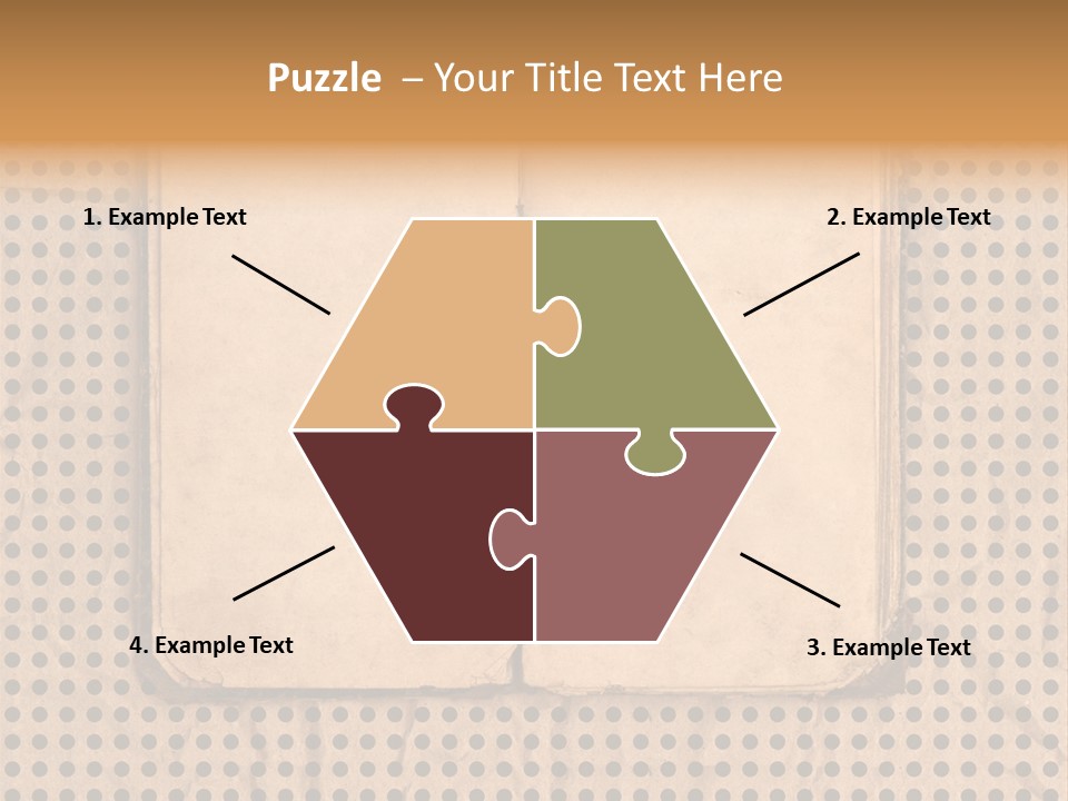 Vintage Brown Border PowerPoint Template