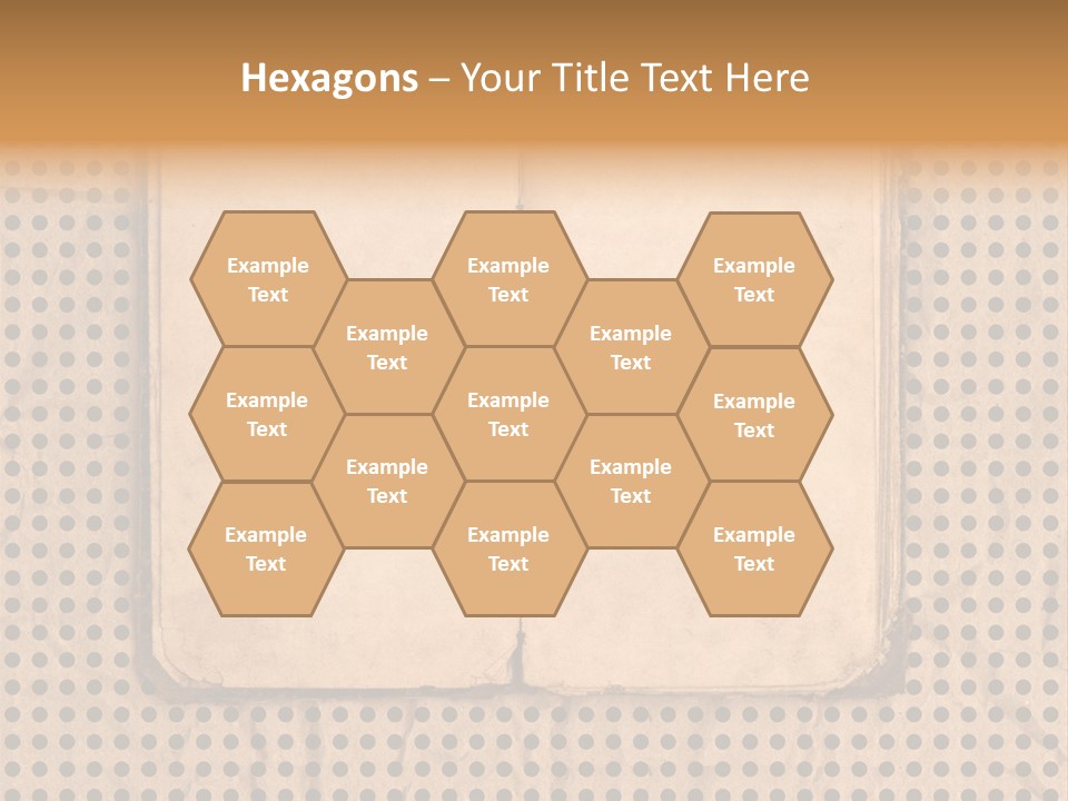 Vintage Brown Border PowerPoint Template