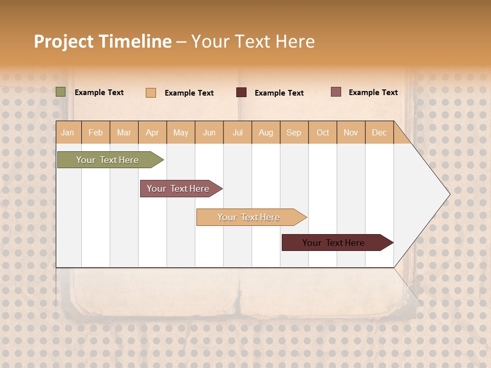 Vintage Brown Border PowerPoint Template