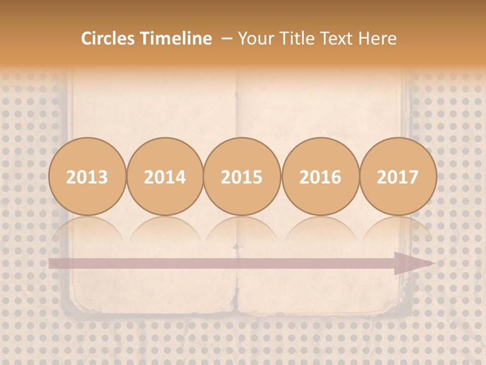 Vintage Brown Border PowerPoint Template