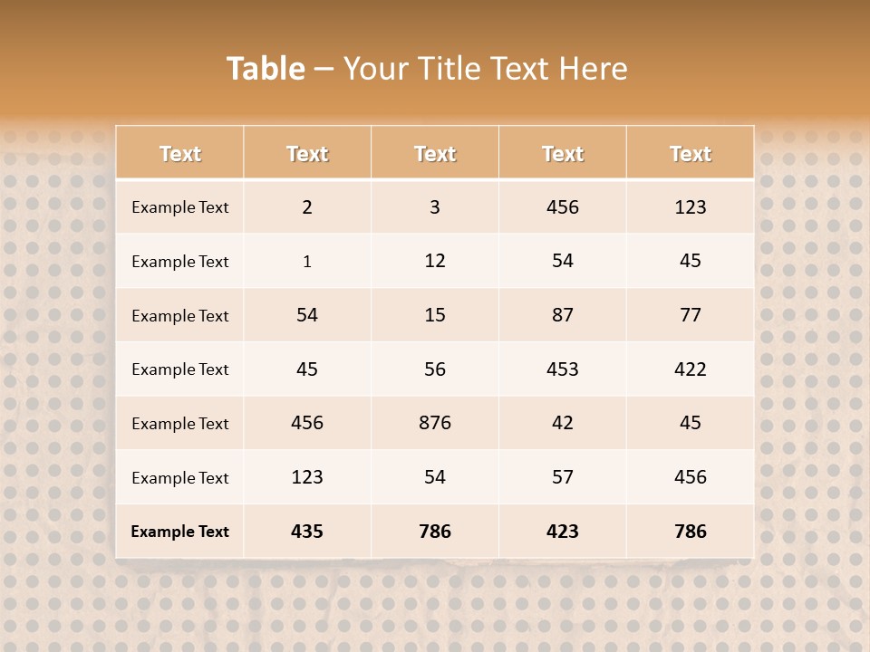 Vintage Brown Border PowerPoint Template
