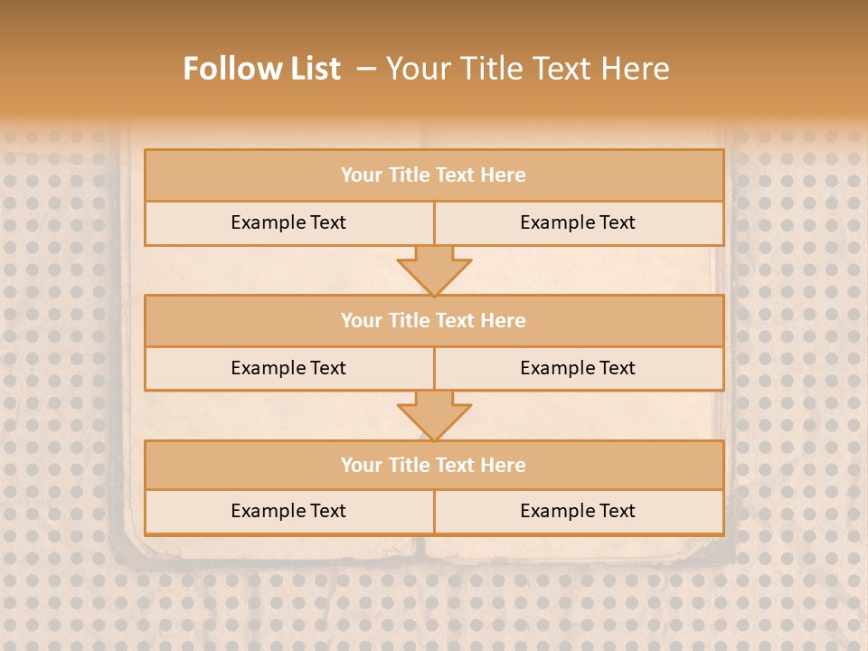 Vintage Brown Border PowerPoint Template