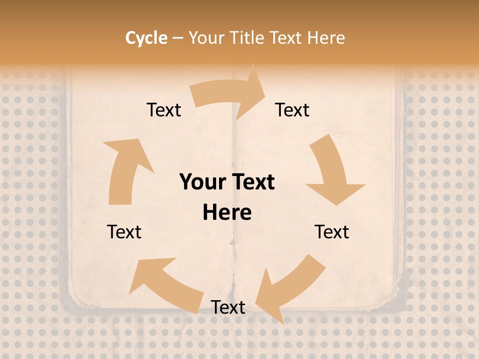 Vintage Brown Border PowerPoint Template