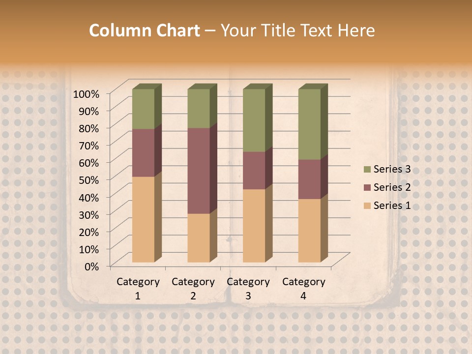 Vintage Brown Border PowerPoint Template