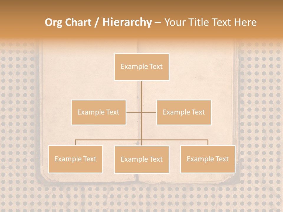 Vintage Brown Border PowerPoint Template