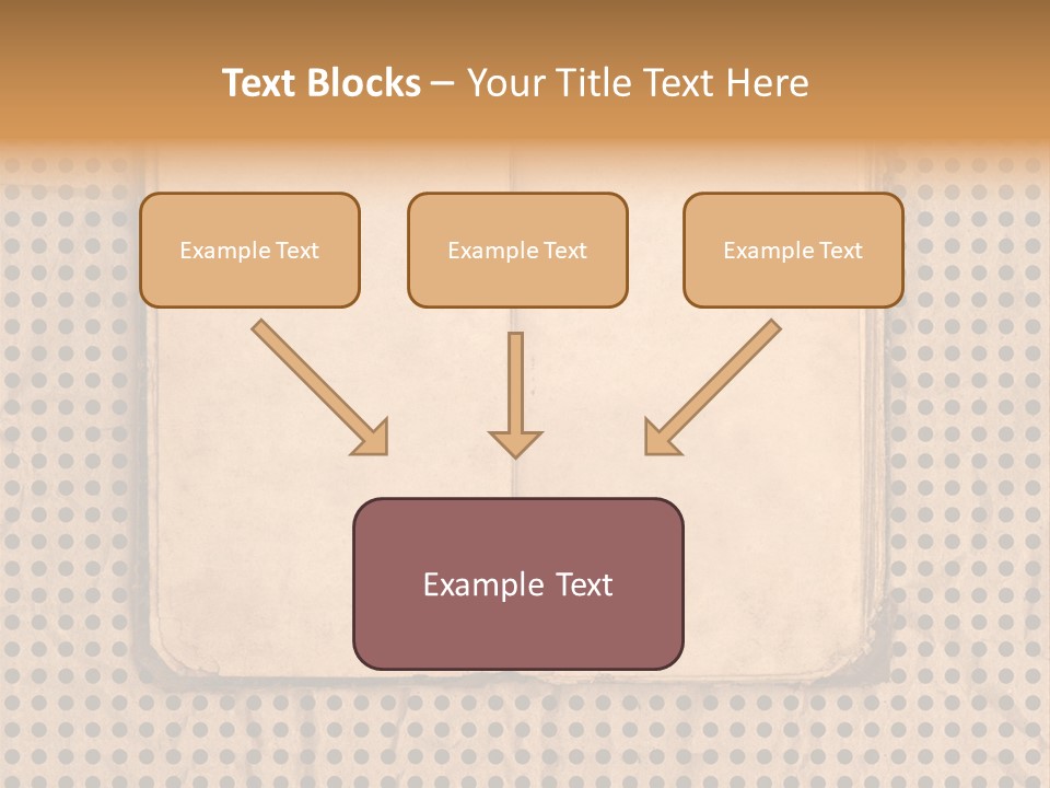 Vintage Brown Border PowerPoint Template