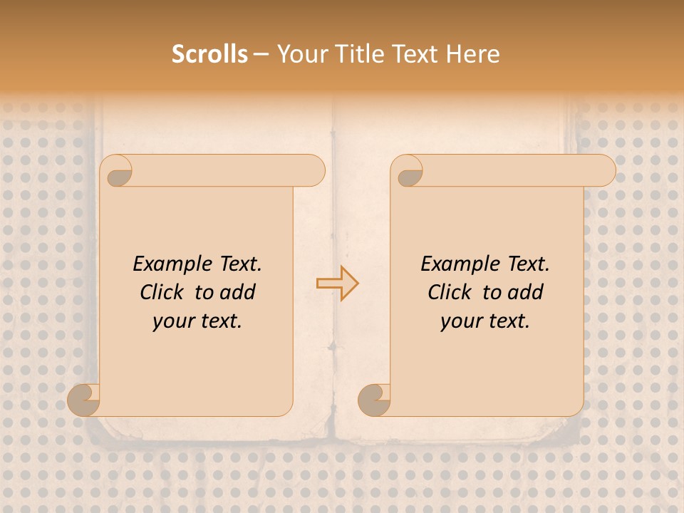 Vintage Brown Border PowerPoint Template