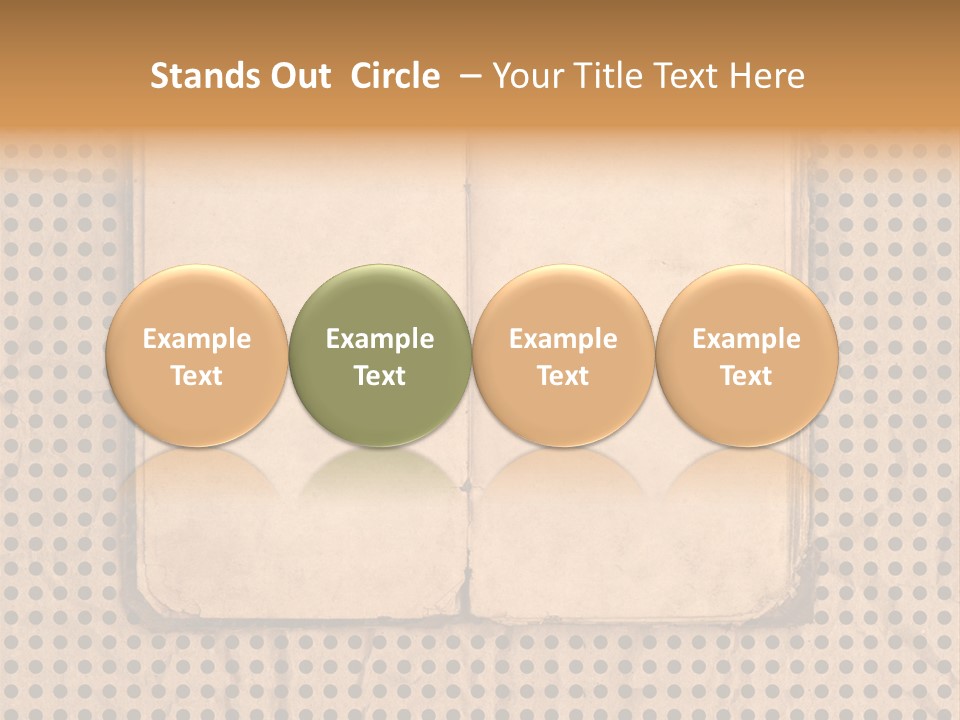 Vintage Brown Border PowerPoint Template