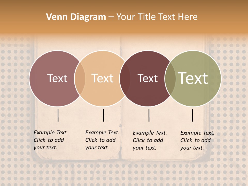 Vintage Brown Border PowerPoint Template
