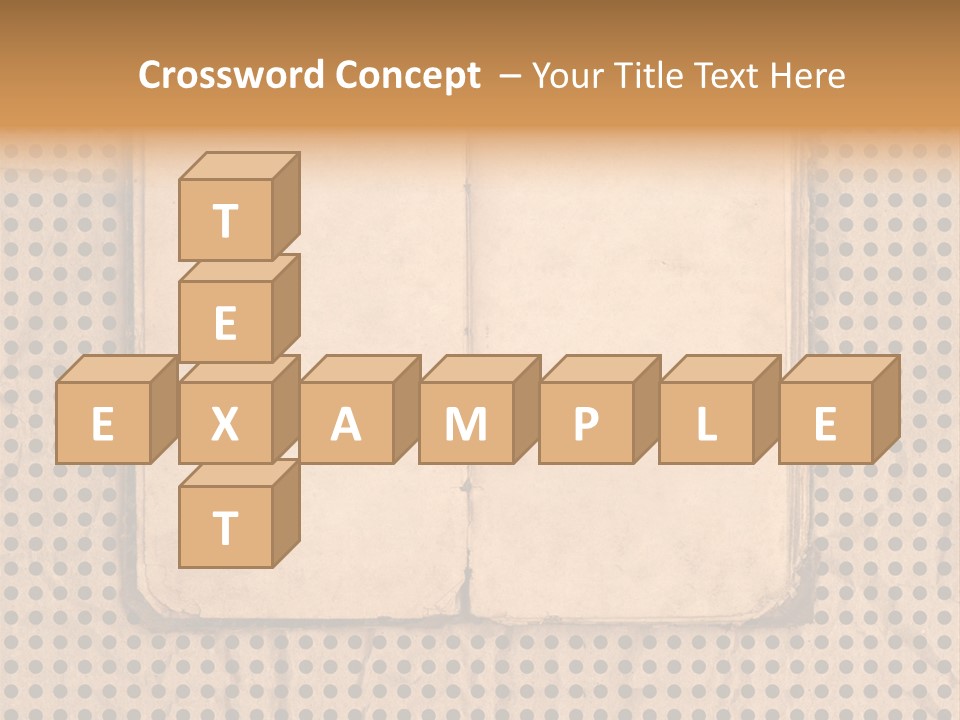 Vintage Brown Border PowerPoint Template