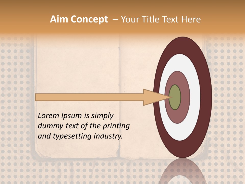 Vintage Brown Border PowerPoint Template