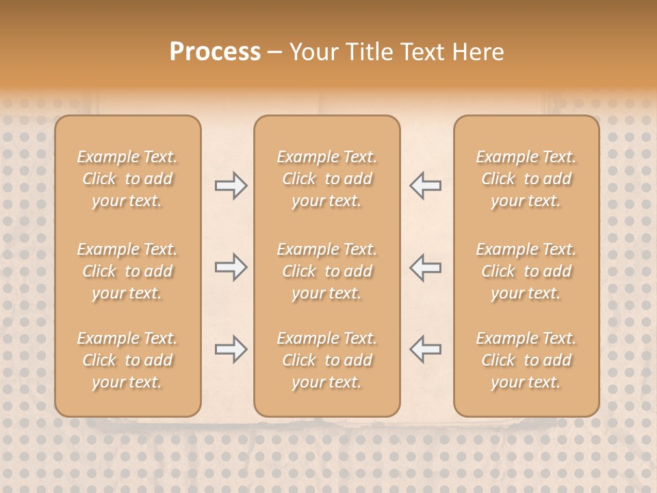 Vintage Brown Border PowerPoint Template