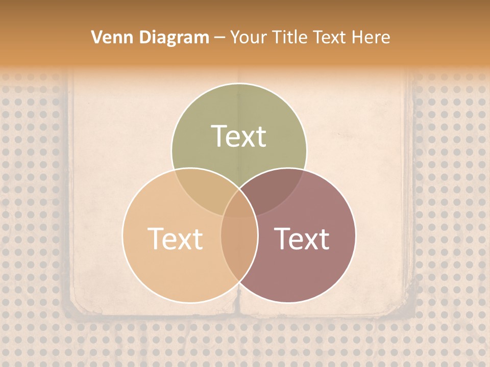 Vintage Brown Border PowerPoint Template