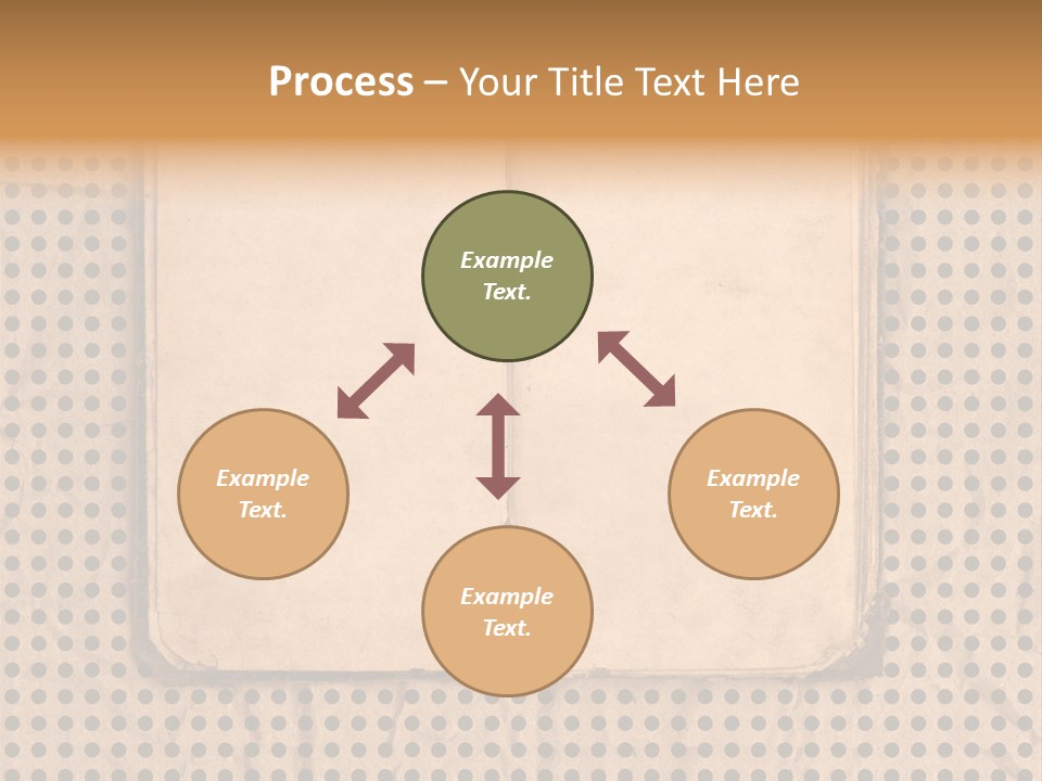 Vintage Brown Border PowerPoint Template