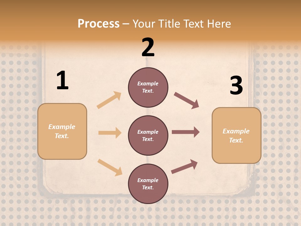 Vintage Brown Border PowerPoint Template