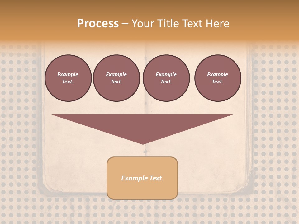 Vintage Brown Border PowerPoint Template