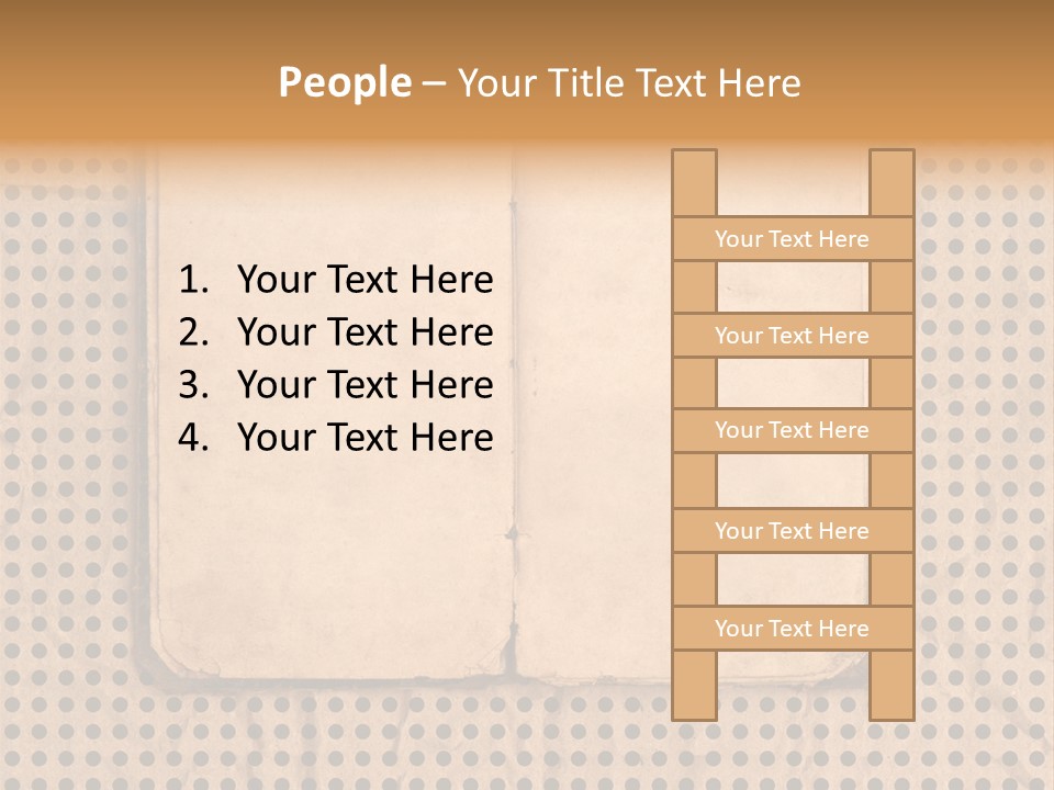 Vintage Brown Border PowerPoint Template