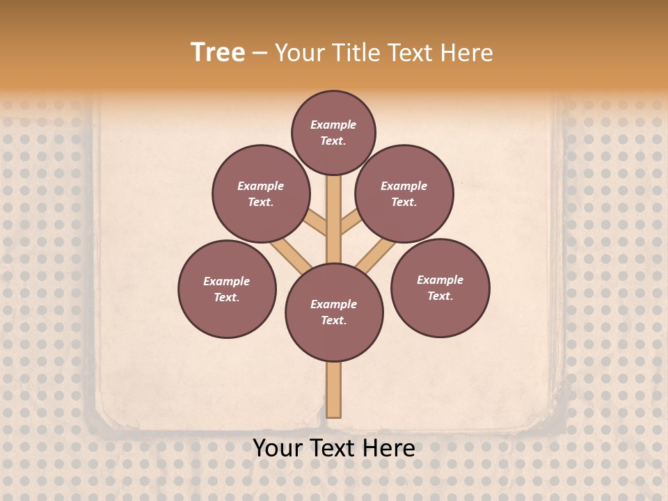 Vintage Brown Border PowerPoint Template