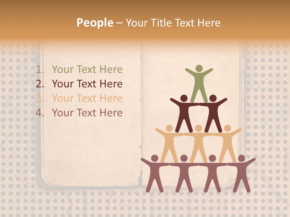 Vintage Brown Border PowerPoint Template